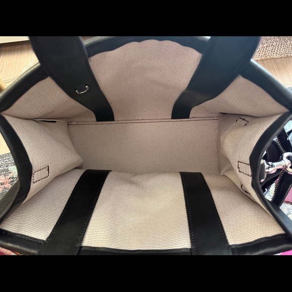 Marc Jacobs The Inside Out Jacquard Medium Tote Bag - Picture 9 of 13